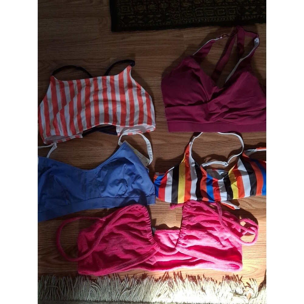 Lot Of 5  Bikini Tops (Swi089)